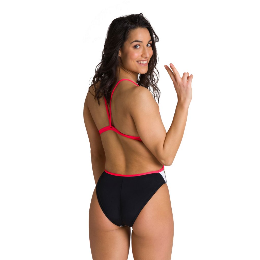 003489-500-W CRAZY PIZZA LACE BACK ONE PIECE-002-O
